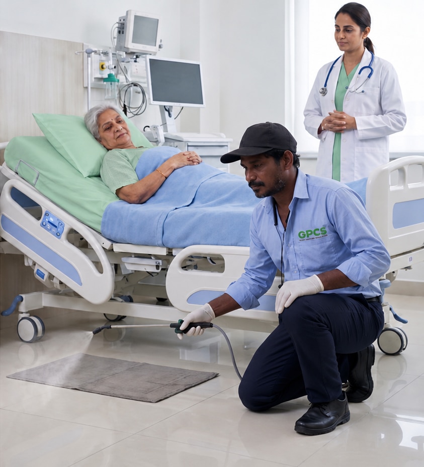 Pest Control Service at Health Care Sectors